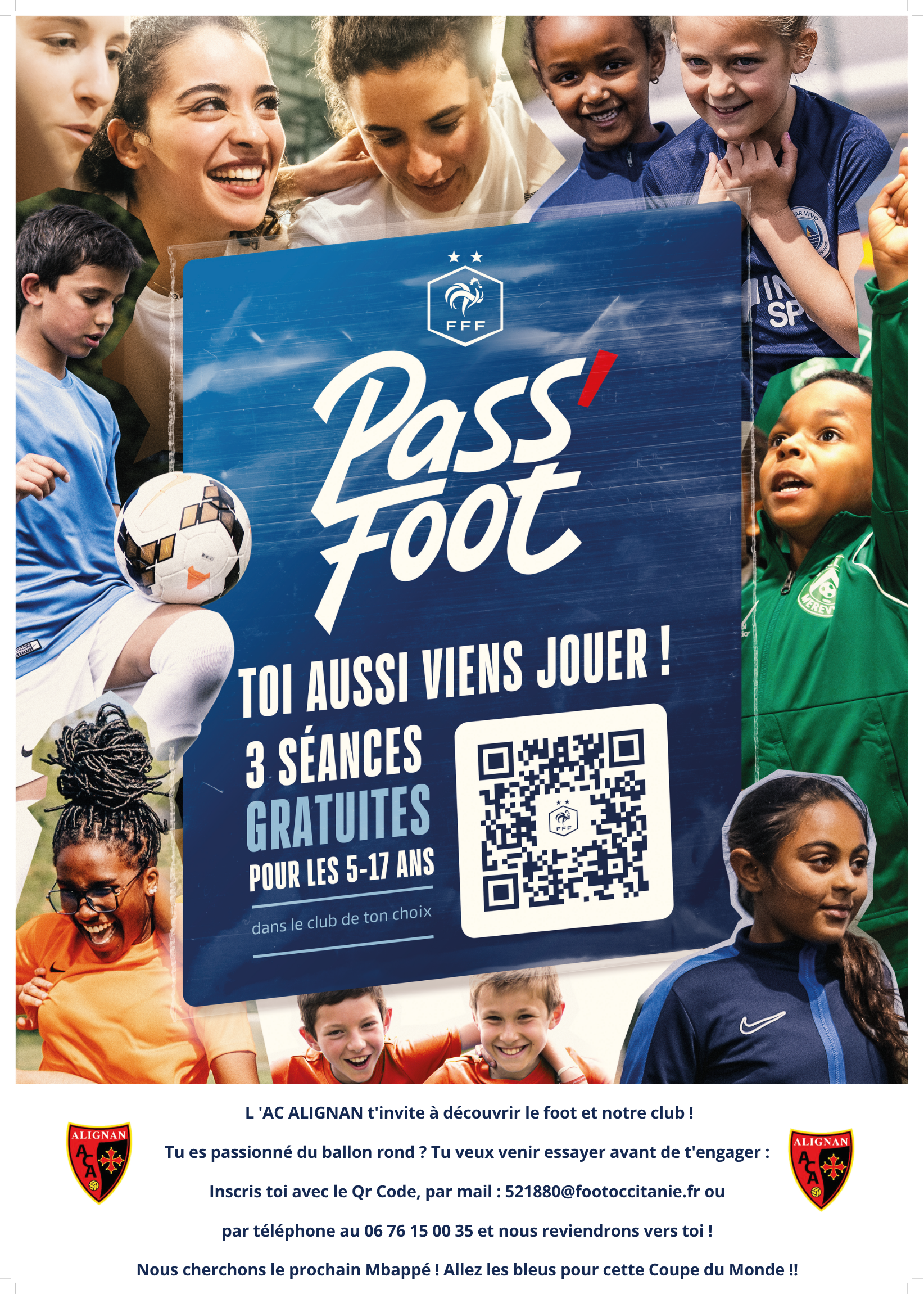 Communication PASSFOOT AC Alignan 5-17 ans ⚽