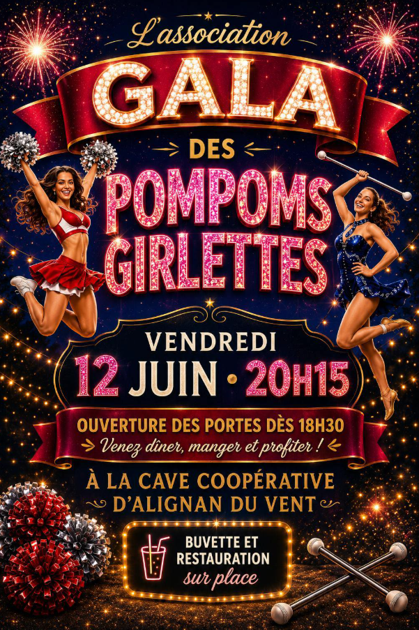 Gala des Pompoms Girlettes
