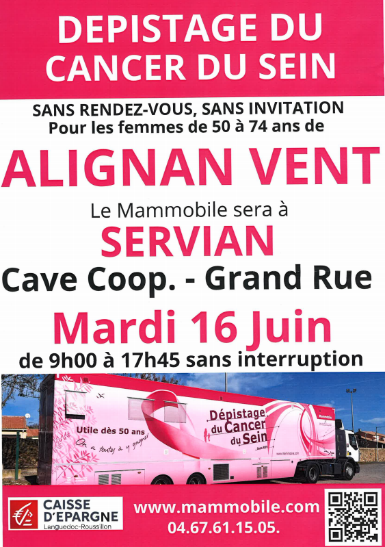 Dépistage du cancer du sein 🩷