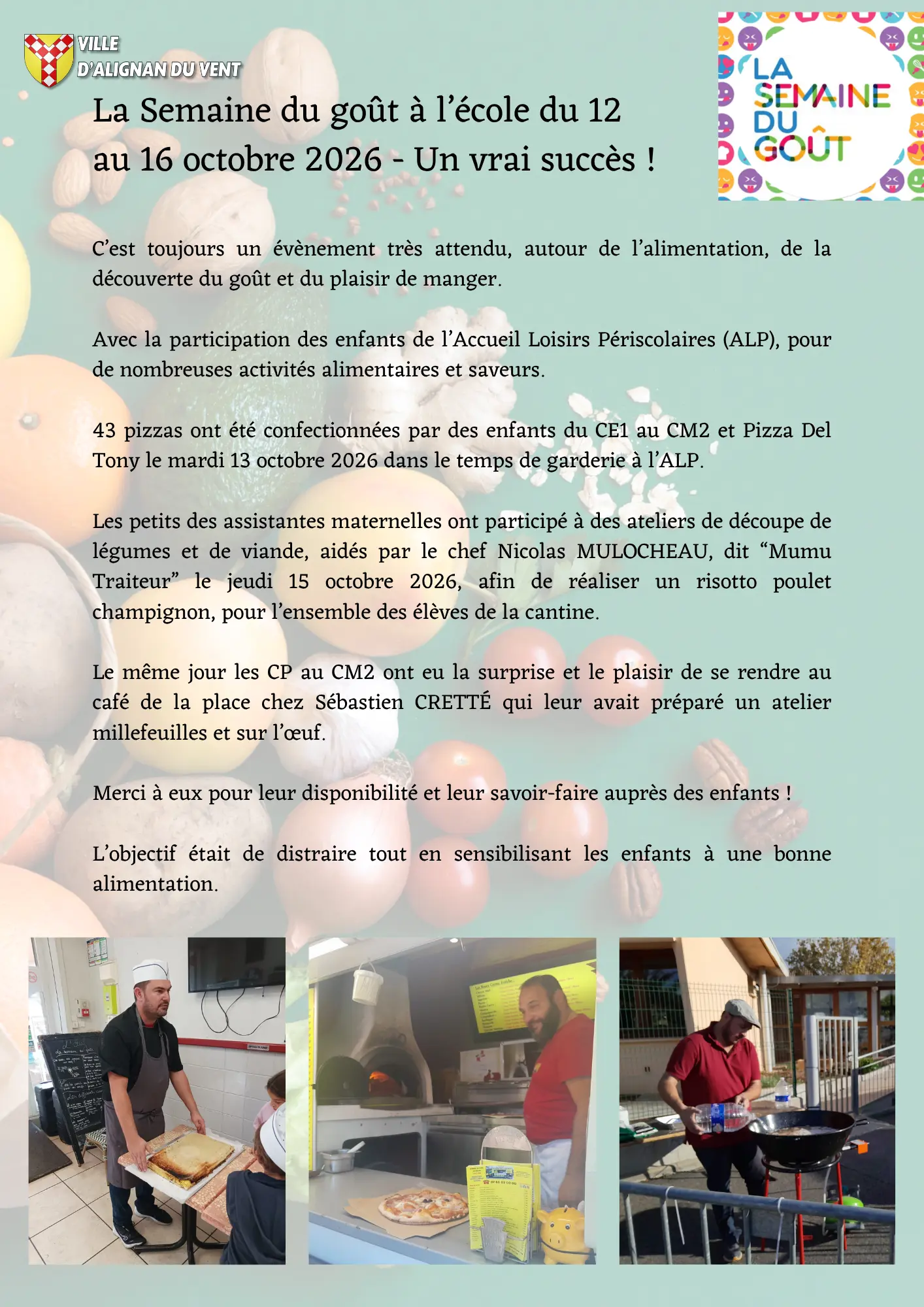Semaine du goût 🍴