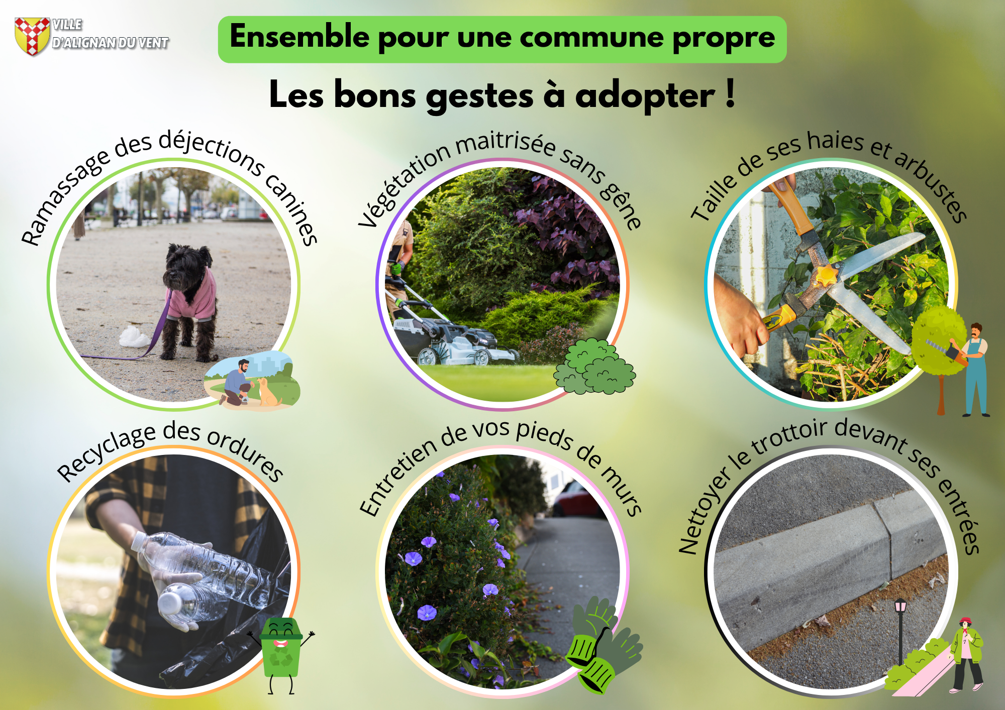 Ensemble pour une commune propre